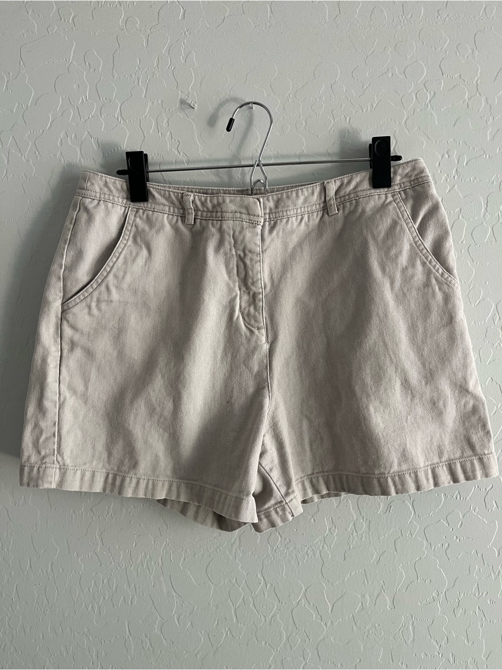 Westbound Size 10 Women’s Casual Beige Shorts - Classic Everyday Style